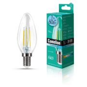 Лампа Camelion C35 7Вт Е14 4500К LED FL