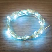 Гирлянда Роса 20LED 2м. голубой.