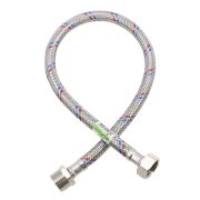 Подводка для смесителей 30 cм Мх10х35 (оплетка сталь)