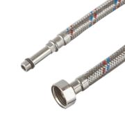 Подводка для смесителей 80 см Мх10х35 (оплетка сталь)