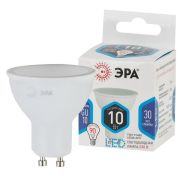 LED Лампа 10W MR16 GU10 4000К ЭРА