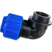 Отвод ПНД ВР 20х1/2(гайка)