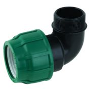 Отвод ПНД НР 32х3/4 (штуцер) POELSAN