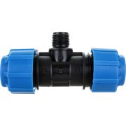 Тройник ПНД НР 25х1/2х25 (штуцер)