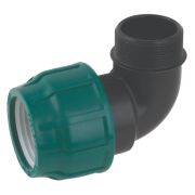 Отвод ПНД НР 20х1/2 (штуцер) POELSAN