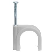 Скоба крепежная круглая   Navigator 7мм(уп.50шт)