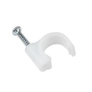 Скоба крепёжная круглая 8мм (50шт) EKF