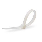 Стяжки нейлоновые КСС 4*200 Fortisflex белый