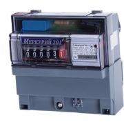 Меркурий-201.5 счетчик 5-60А (однотар.кл.т.1.0, DIN-рейка)/24