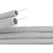 Труба гофрированная ПВХ серая 25 мм