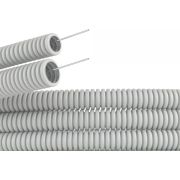 Труба гофрированная ПВХ серая 16 мм