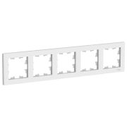 Рамка 5-м ATLAS универ. белая SchE