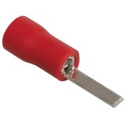 Наконечник плоский изолированый штыревой НпИш 0,5-1,5 мм