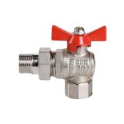 Кран угловой американка полный проход 3/4