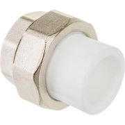 Соединитель разъёмный 32х1 гайка VALTEC PPR белый