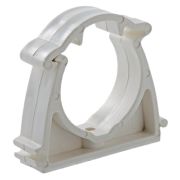 Крепление клипса 25 VALTEC PPR белый с фиксатором