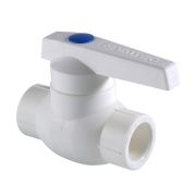 Кран шаровый VALTEC 20 PPR белый