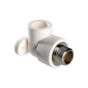 Водорозетка 20х1/2 гайка VALTEC PPR белый