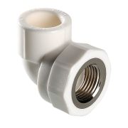 Уголок 32х1 гайка VALTEC PPR белый