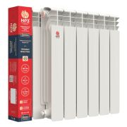 Радиатор биметаллический 4 секции НРЗ Профи 2 кг 197 Вт