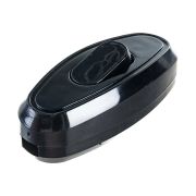 Переключатель бра черный 6А 250В UNIVersal А0106