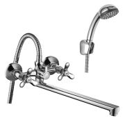 Смеситель для ванной ROSSINKA двуручный Q02-80