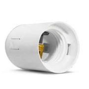 Патрон Е27 термопластик белый UNIVersal