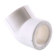 Уголок 45 град. 20 мм PPR белый