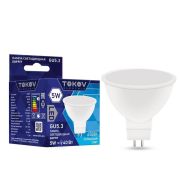 Лампа 5Вт GU5.3 6500K MR16 TOKOV ELECTRIC