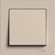 Выключатель 1 кл. AtlasDesign (сх.1) 10AX в сборе песочный SE ATN001212