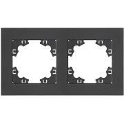 Рамка 2-м Афина универс. графит Universal A0044-Gr