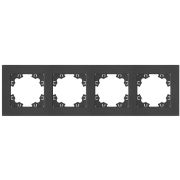 Рамка 4-м Афина универс. графит Universal A0046-Gr