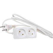 Удлинитель СОЮЗ 1,5 м 2 гнезда 2200 Вт ПВС