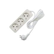 Удлинитель СОЮЗ 1,5 м 3 гнезда 2200 Вт ПВС