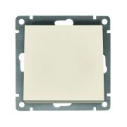 Выключатель 1-кл. СП Афина 10А IP20 механизм сл. кость (ivory) Universal A0021-I