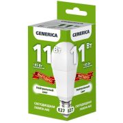 LED Лампа 11W A60 E27 4000K GENERICA