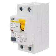 Выключатель дифференциальный IEK 1-63 40A 2P (УЗО)
