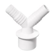 Адаптер D40 с 2 отводами для подключения слива бытовой техники