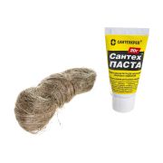 Паста уплотнительная СантехПАСТА (паста 20 г + лен)