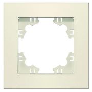 Рамка 1-м Афина сл. кость (ivory) Universal A0053-I