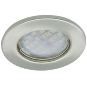 Светильник Ecola MR16 GU5.3 выпуклый Сатин-хром