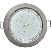 Светильник Ecola GX 53 Н4 220В сатин хром