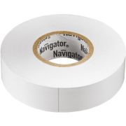 Изолента Navigator NIT-B15-20/WH белая 71 102