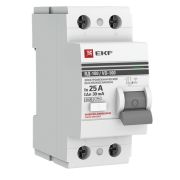 Устройство защитного отключения ВД-100 2P 25A/30mA EKF PROxima
