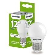 LED Лампа 12Вт 4000K E27 GENERICA