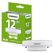 LED Лампа 12W GX53 4000K GENERICA