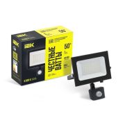 Прожектор IEK 50W 220V 6500K LED с датчиком движения