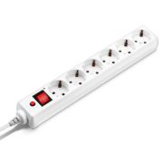 Сетевой фильтр 6 гнезд 5 м 10А BURO