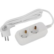 Удлинитель ЭРА 2 гнезда 1,5 м c заземл. 3х1,0 Greenline