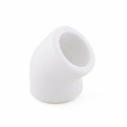 Угол 45*25 PPR белый RTP